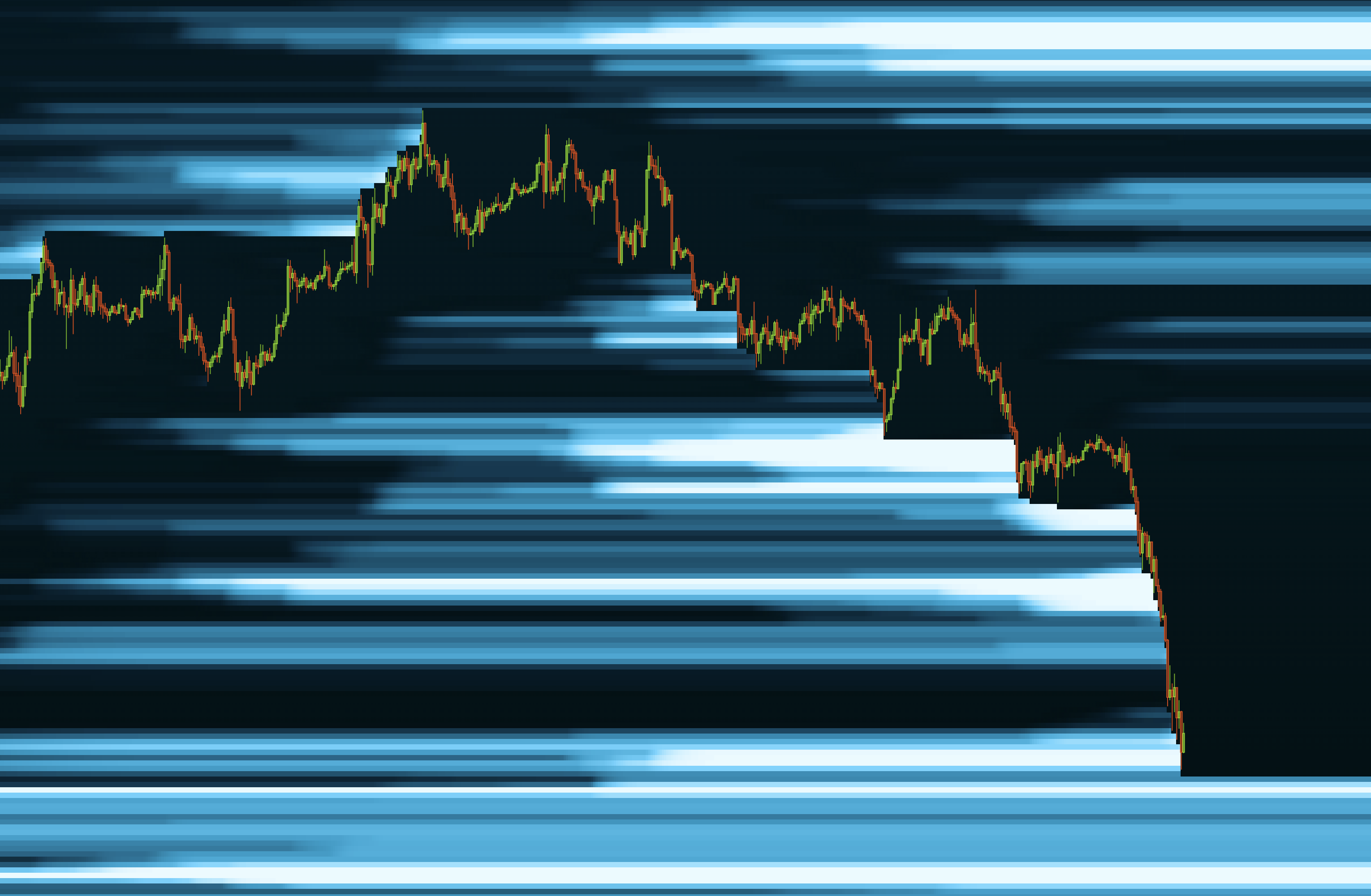 QV Terminal Liquidation Heatmap showing liquidity context before entry